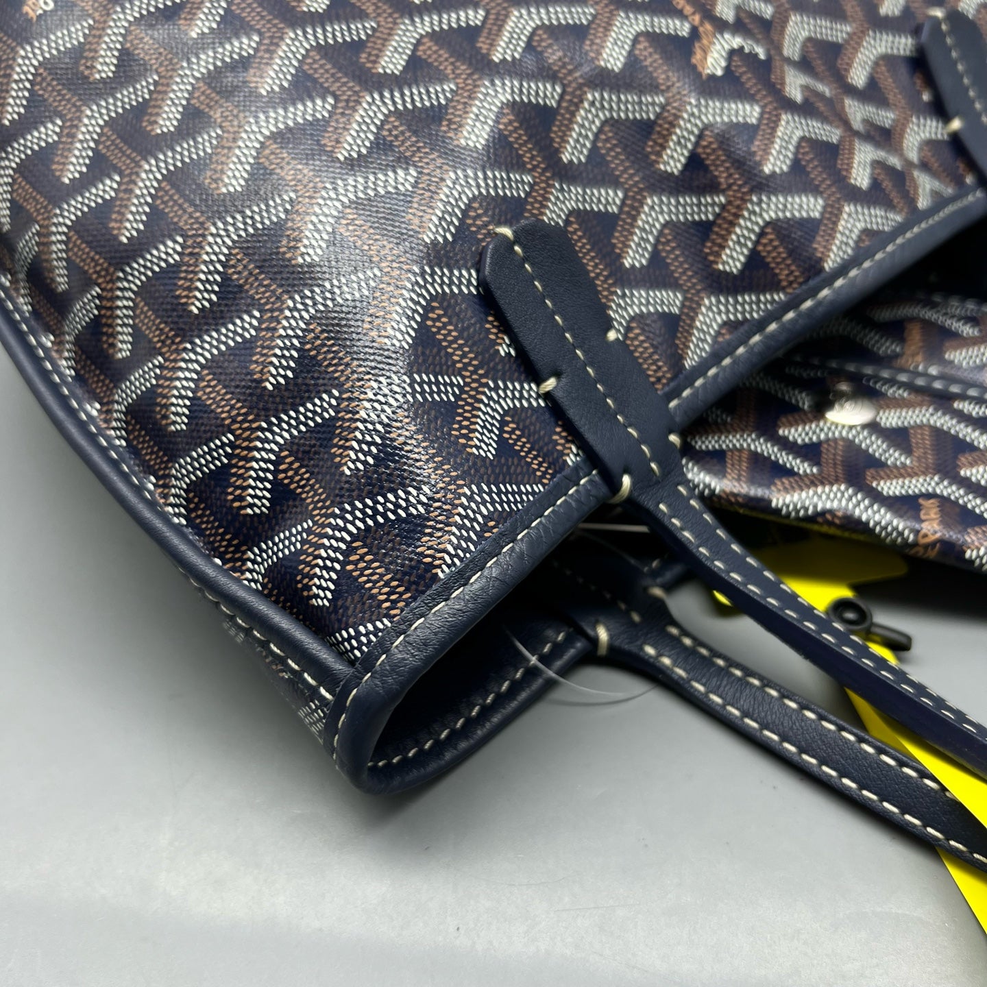 Goyard - Anjou - Synthetic - Navy - (mini)