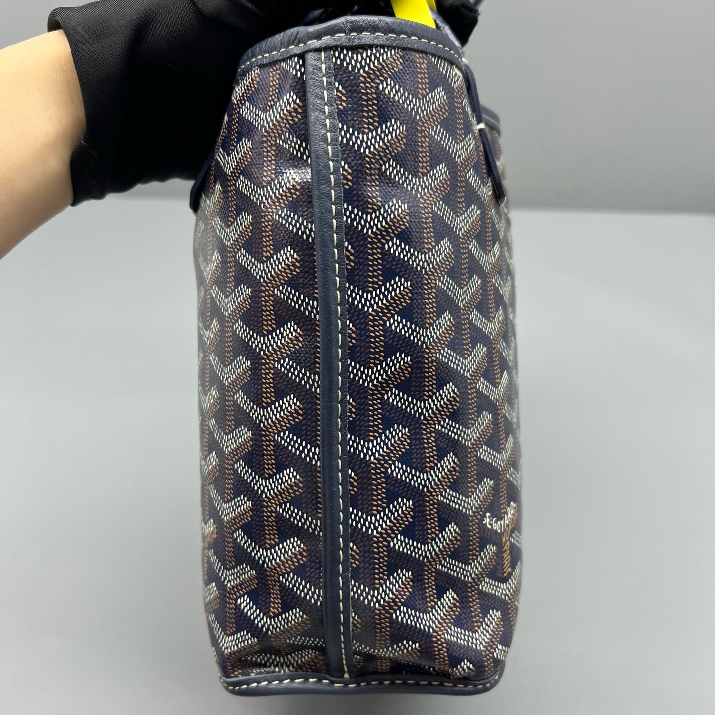 Goyard - Anjou - Synthetic - Navy - (mini)