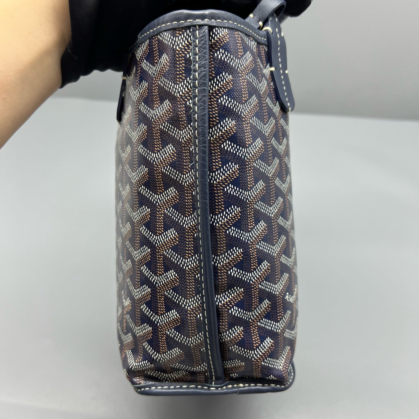Goyard - Anjou - Synthetic - Navy - (mini)