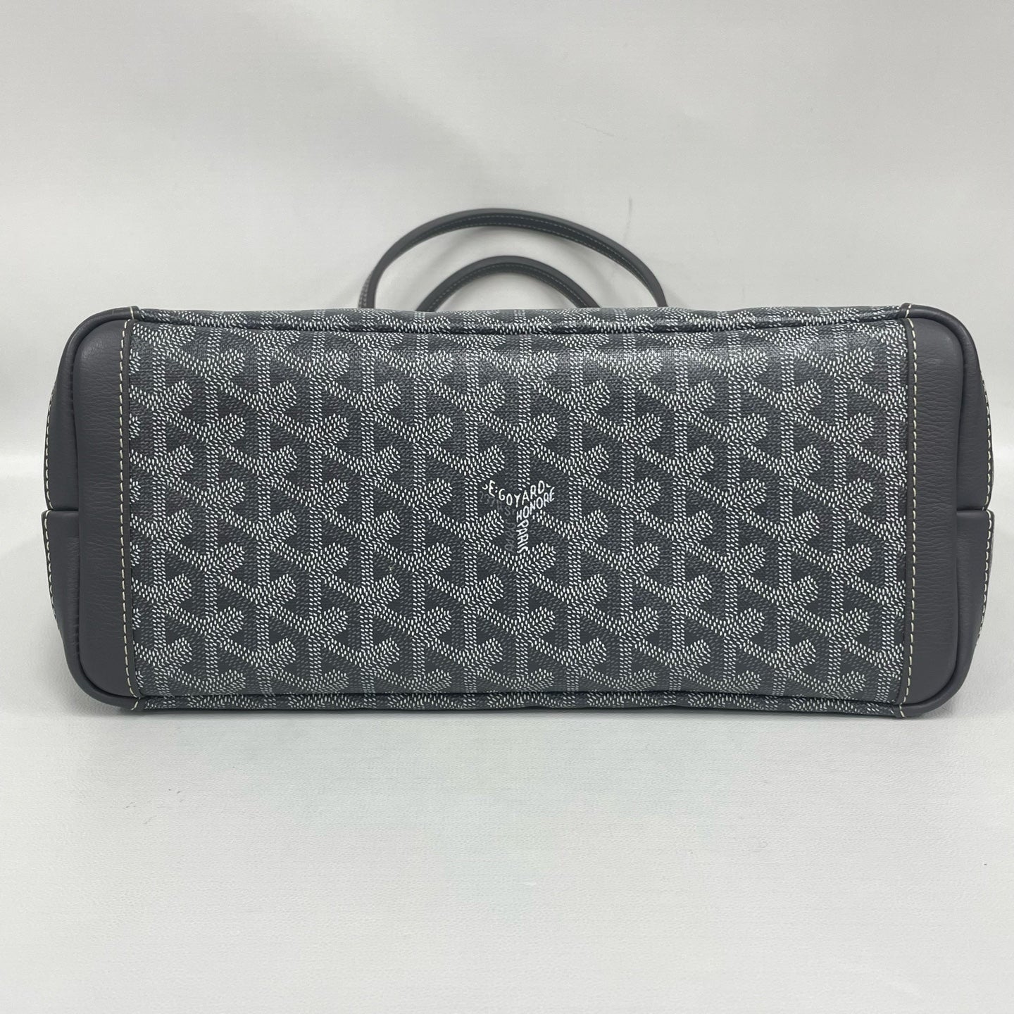 Goyard - Artois - Goyardine canvas with leather trim - Grey - (medium)