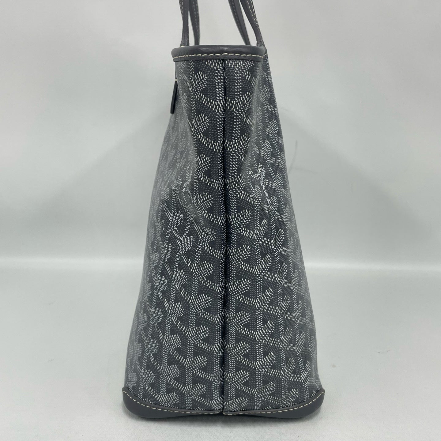 Goyard - Artois - Goyardine canvas with leather trim - Grey - (medium)