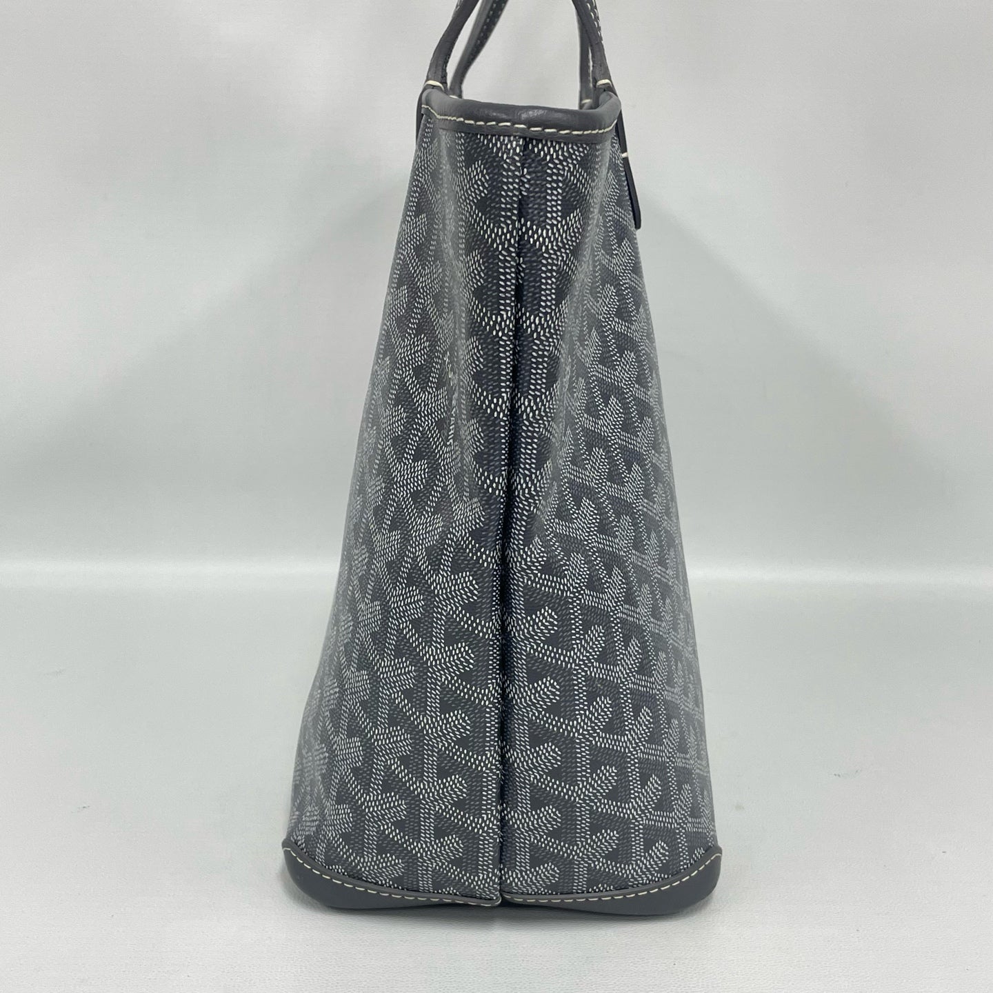 Goyard - Artois - Goyardine canvas with leather trim - Grey - (medium)