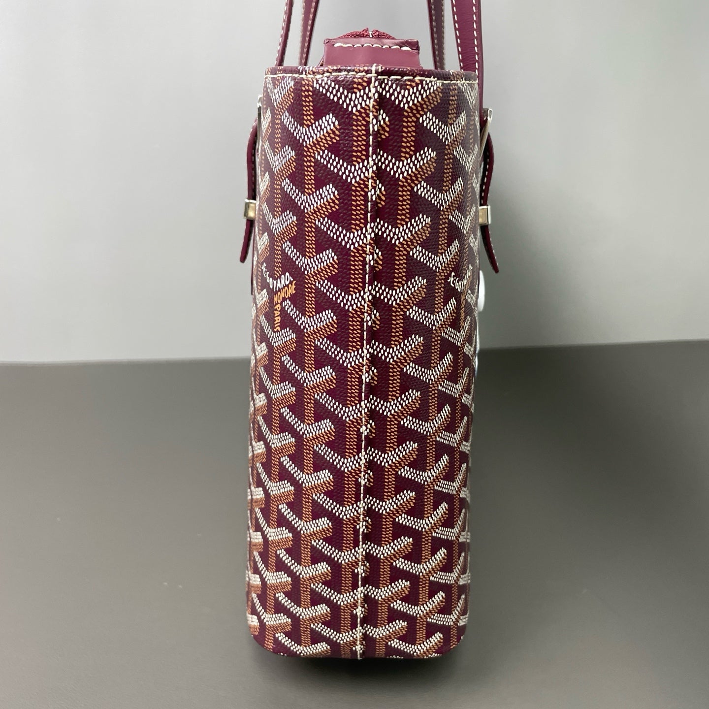 Goyard - Bella Tote - Cloth - Burgundy - (medium)