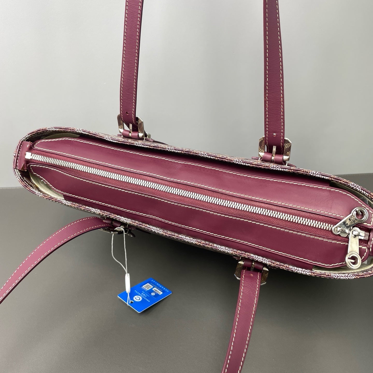 Goyard - Bella Tote - Synthetic - Burgundy - (Medium)