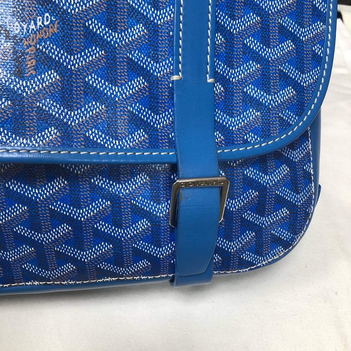 Goyard - Belvedere - Cloth - Blue - (medium)