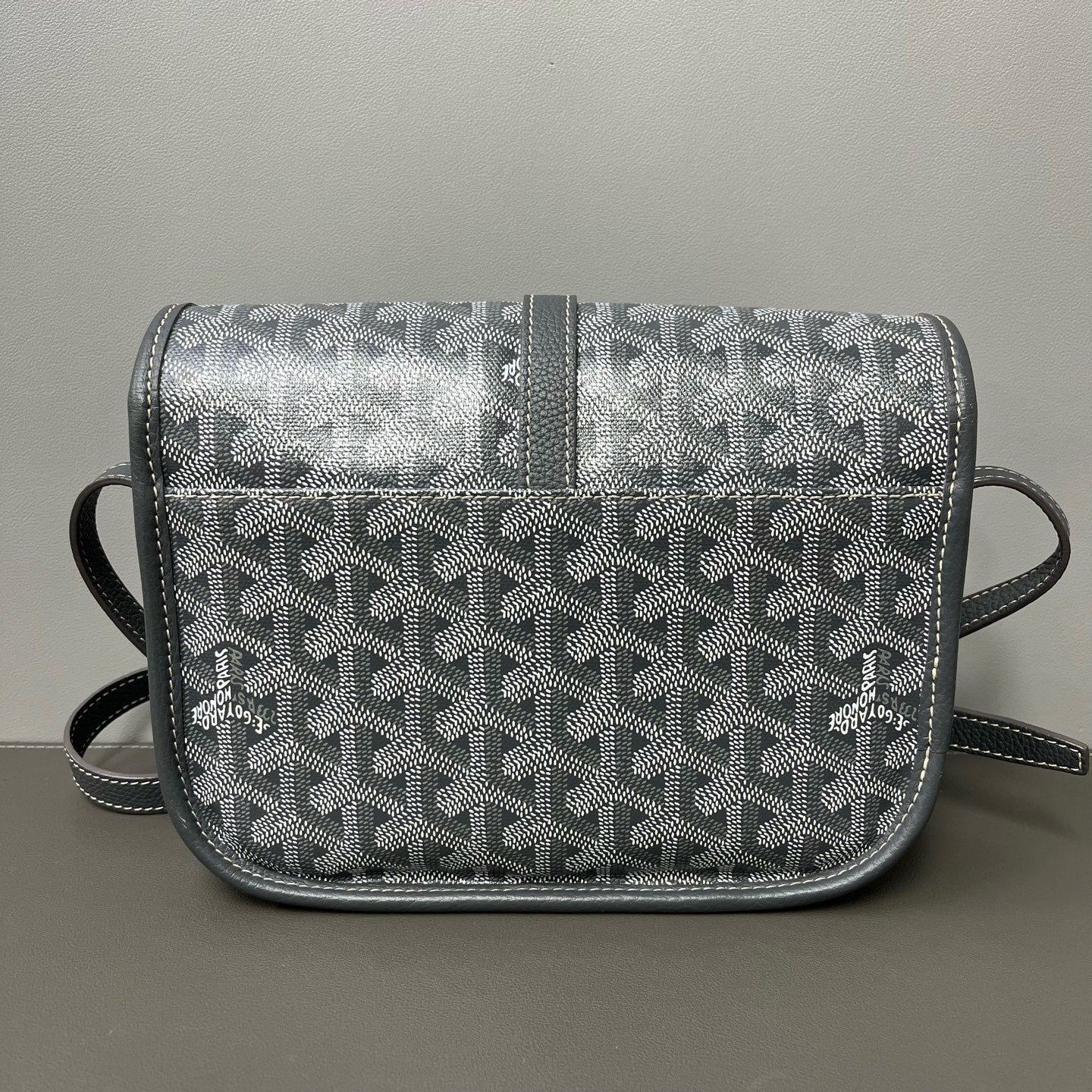 Goyard - Belvedere - Leather - Grey - (small)