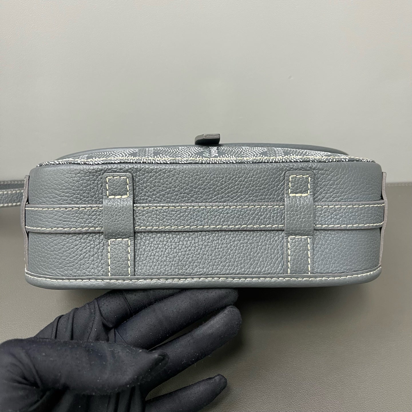 Goyard - Belvedere - Leather - Grey - (small)