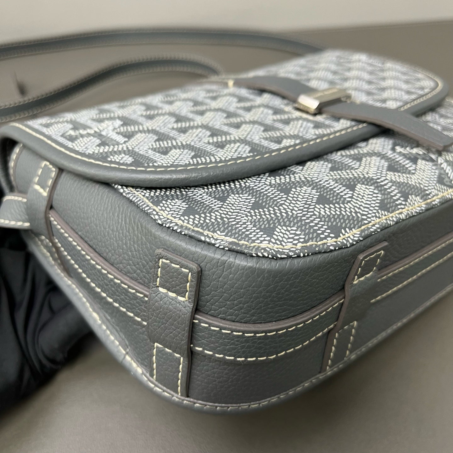 Goyard - Belvedere - Leather - Grey - (small)