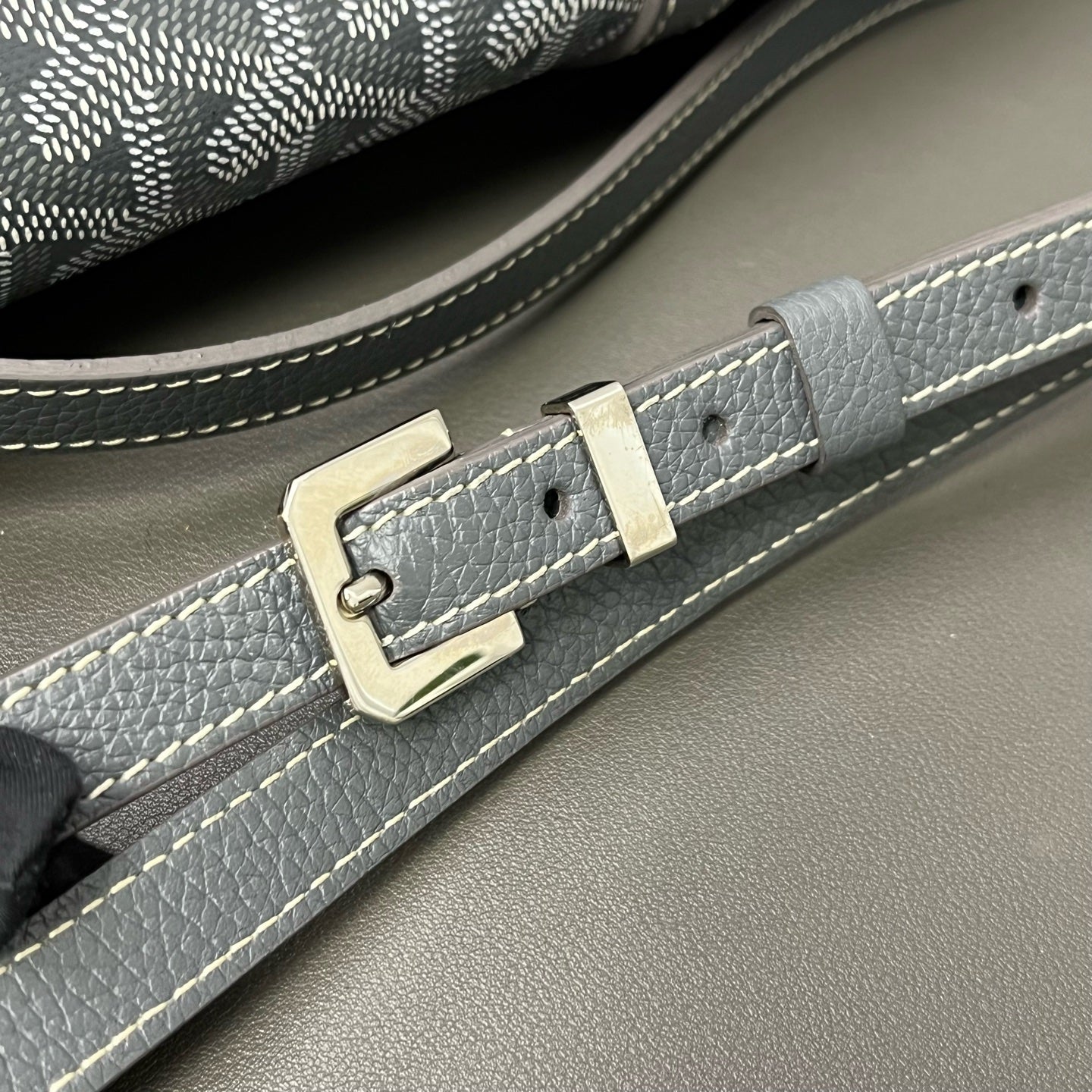 Goyard - Belvedere - Leather - Grey - (small)
