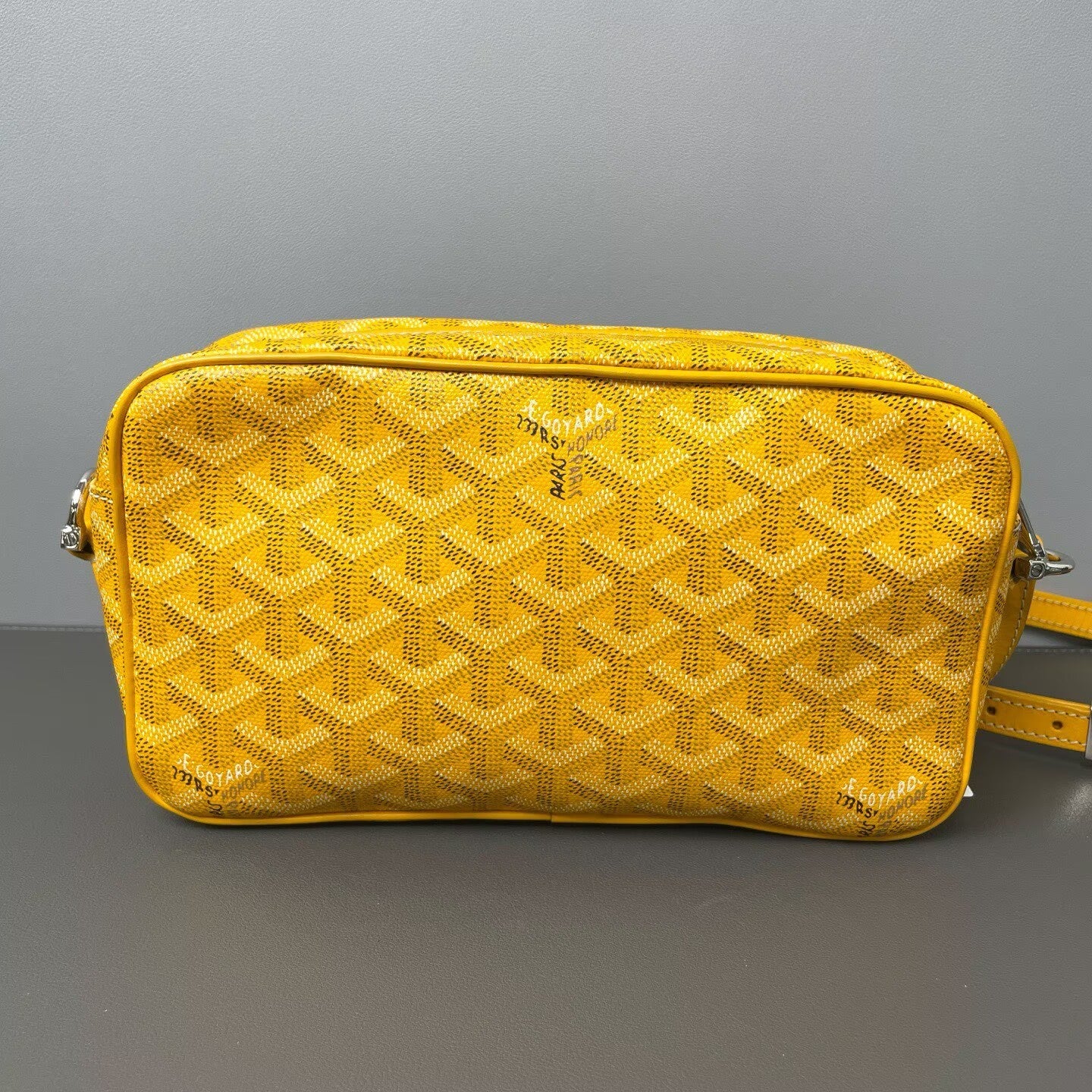 Goyard - Cap-Vert - Goyardine canvas with leather trim - Yellow - (Small)