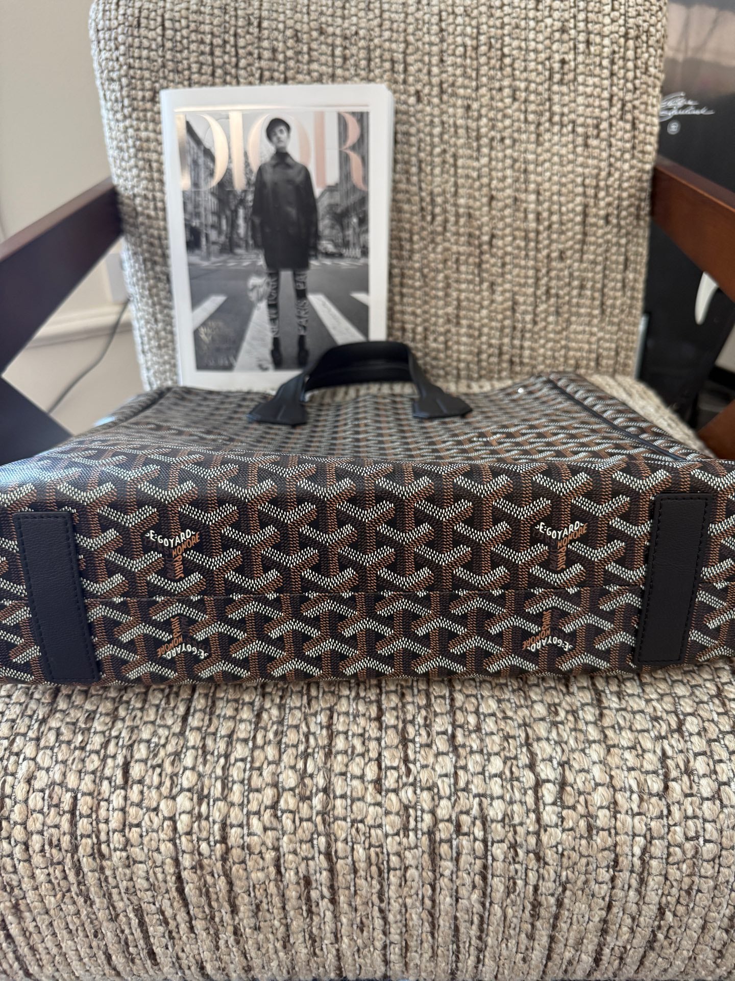 Goyard - Chevro - Cloth - Brown - (Large)