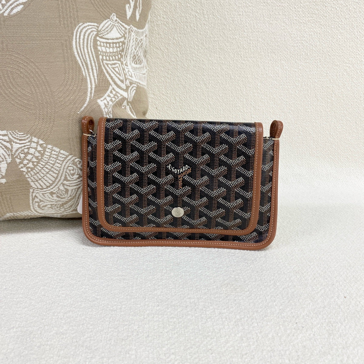 Goyard - Envelope Bag - Leather - Brown