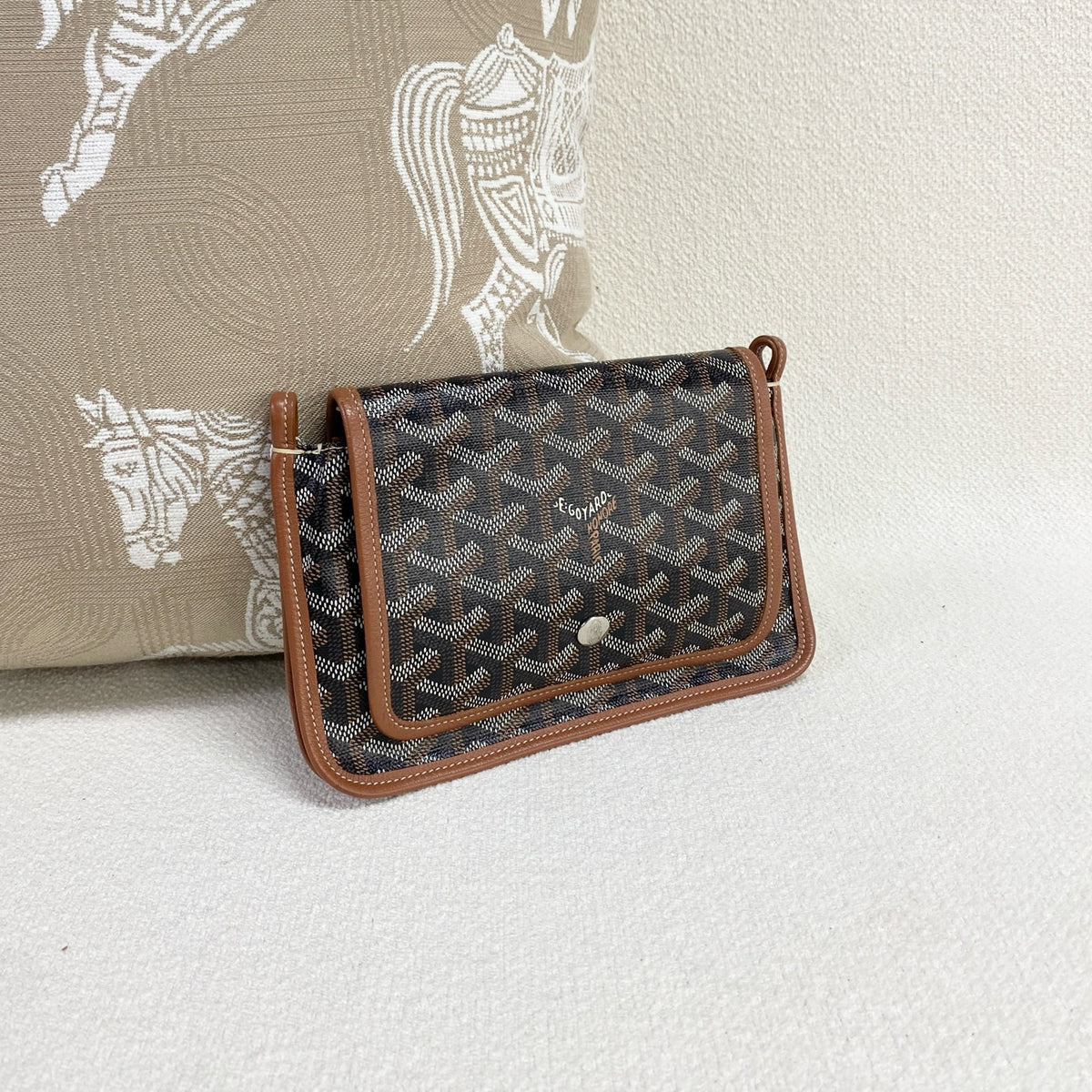 Goyard - Envelope Bag - Leather - Brown