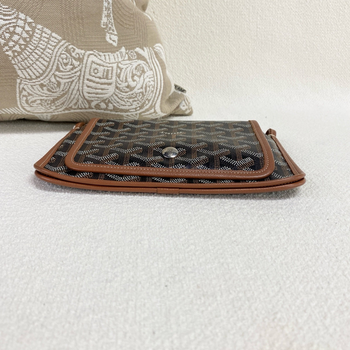 Goyard - Envelope Bag - Leather - Brown