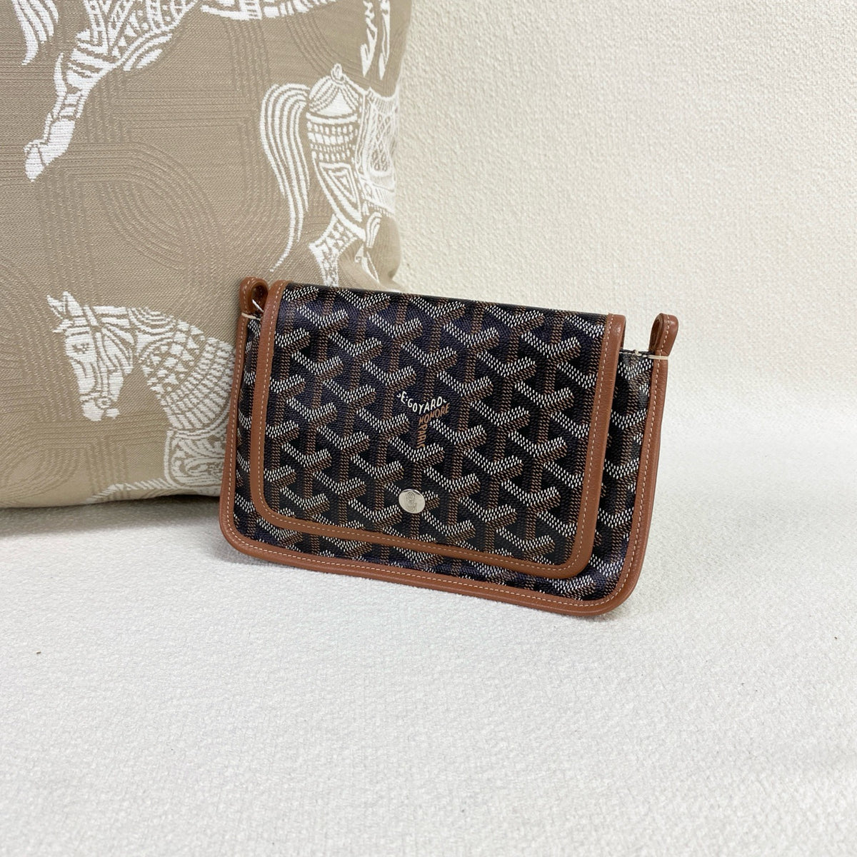 Goyard - Envelope Bag - Leather - Brown