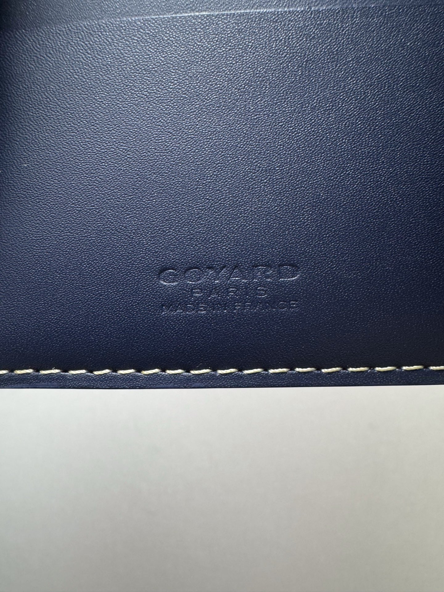 Goyard - Grenelle Passport Holder - Calfskin Leather - Blue - (Small)