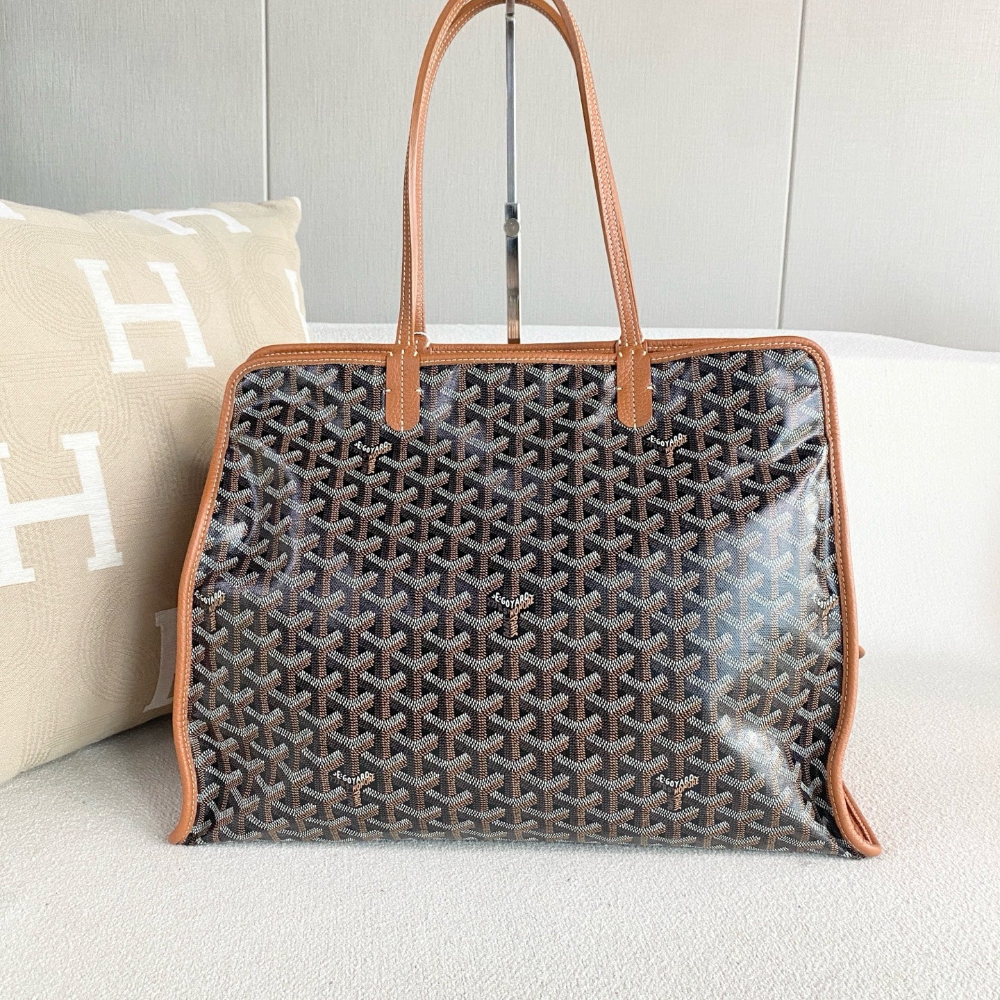 Goyard - Hardy - Coated canvas - Brown - (large)