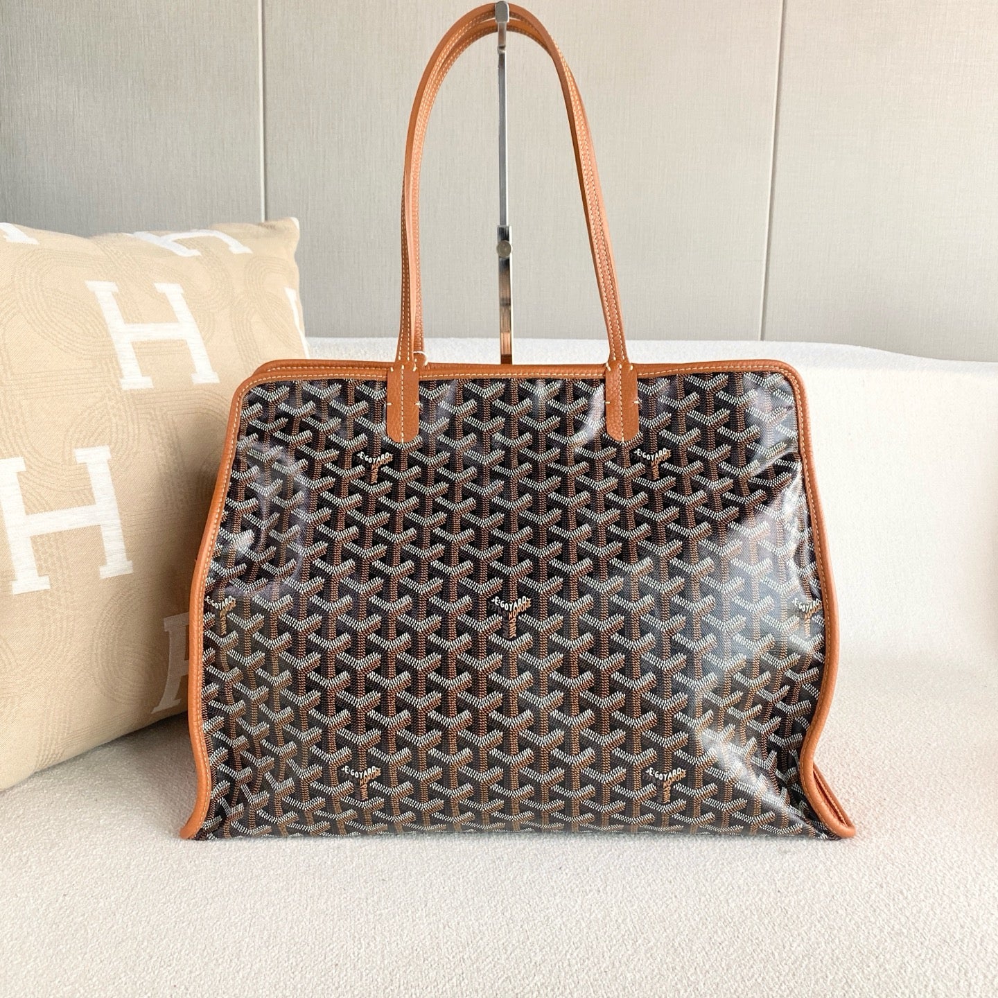 Goyard - Hardy - Coated canvas - Brown - (large)