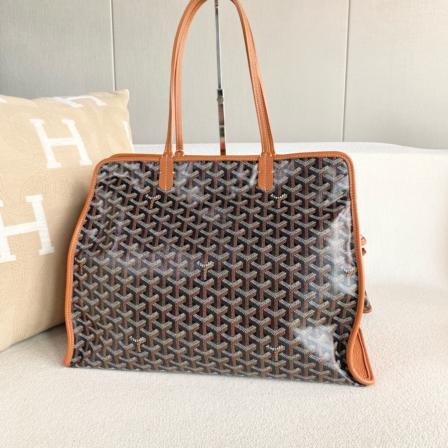 Goyard - Hardy - Coated canvas - Brown - (large)