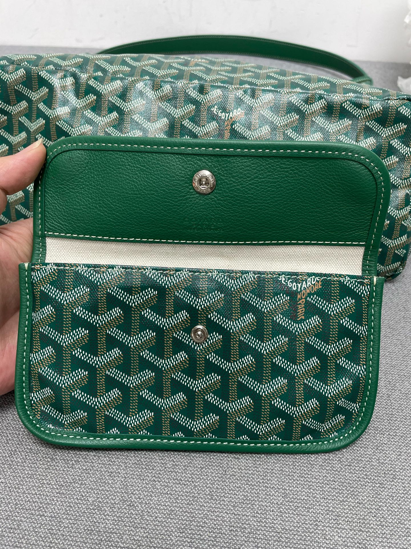 Goyard - Hobo - Cloth - Green - (medium)