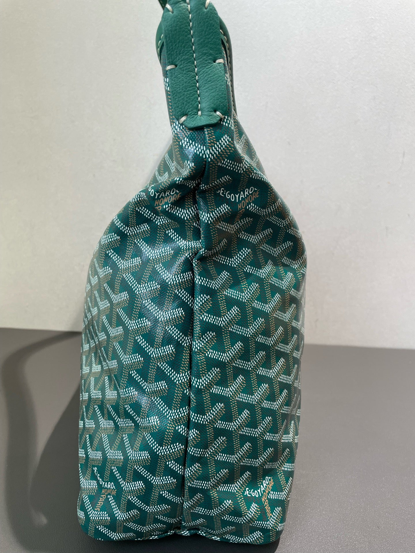 Goyard - Hobo - Goyardine canvas with leather trim - Green - (Medium)
