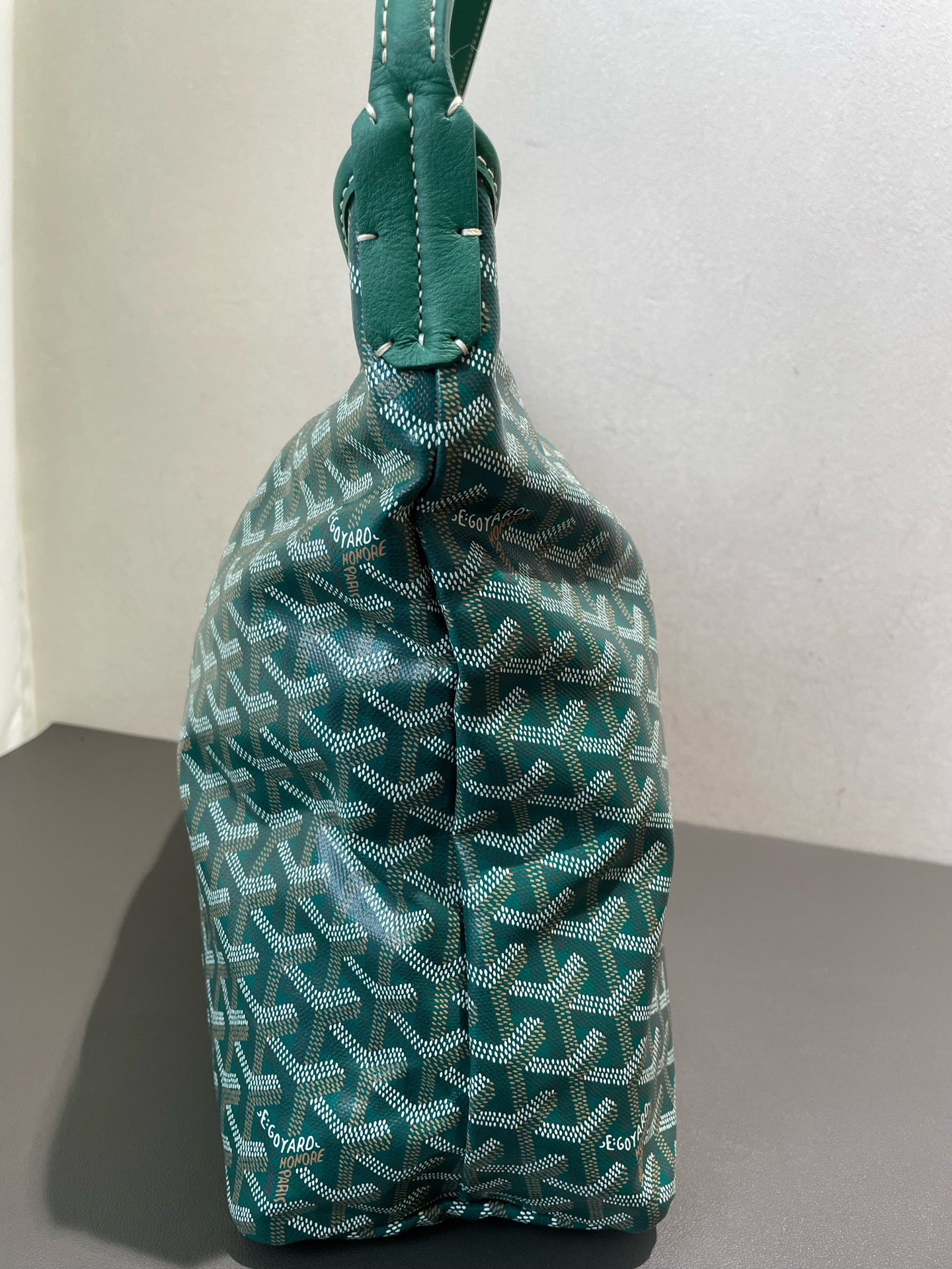 Goyard - Hobo - Goyardine canvas with leather trim - Green - (Medium)