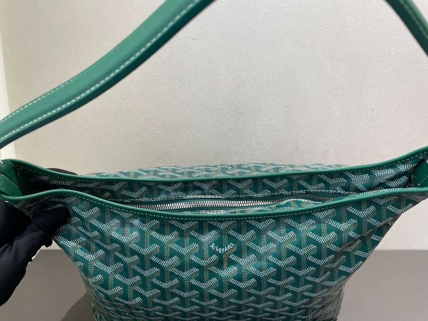 Goyard - Hobo - Goyardine canvas with leather trim - Green - (Medium)