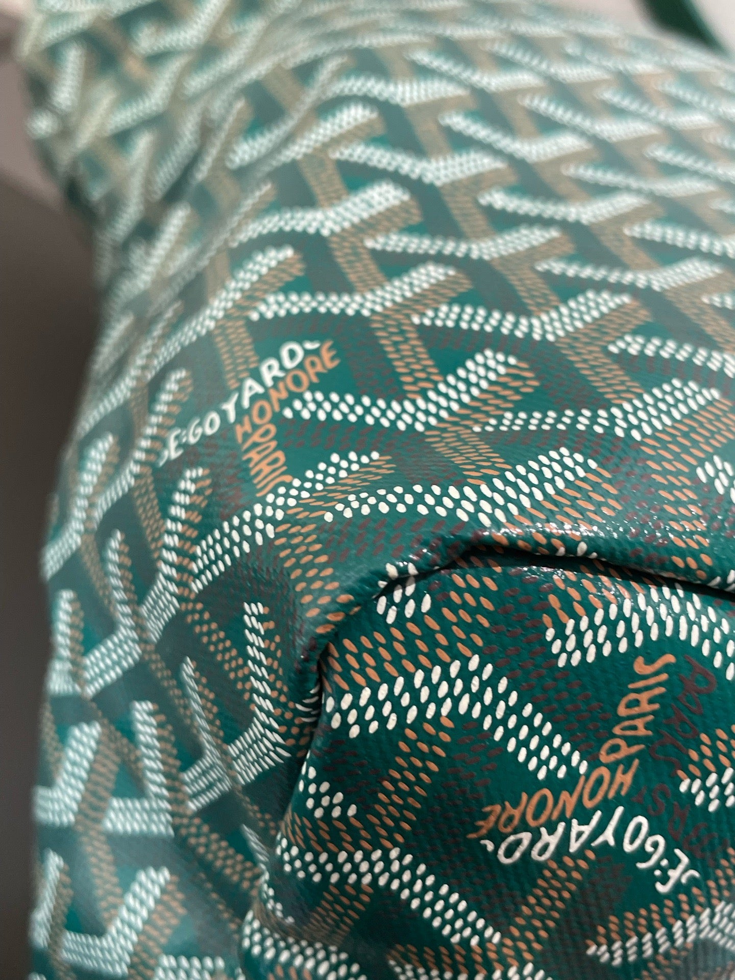Goyard - Hobo - Goyardine canvas with leather trim - Green - (Medium)