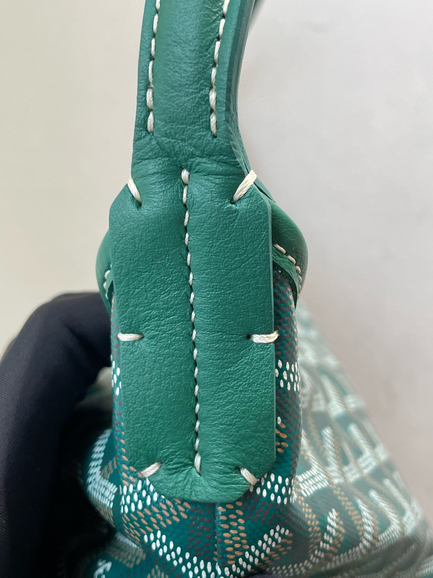 Goyard - Hobo - Goyardine canvas with leather trim - Green - (Medium)