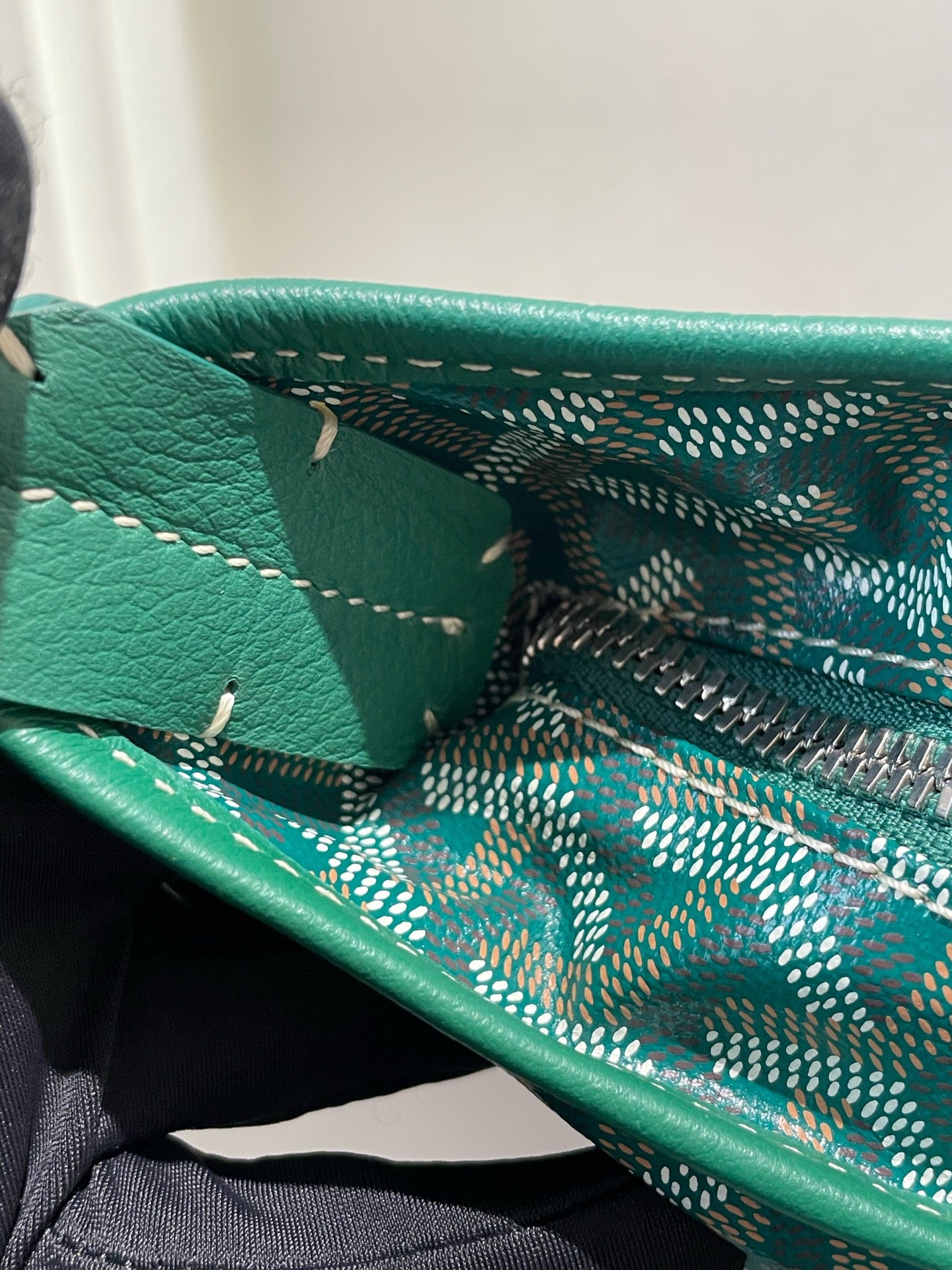 Goyard - Hobo - Goyardine canvas with leather trim - Green - (Medium)