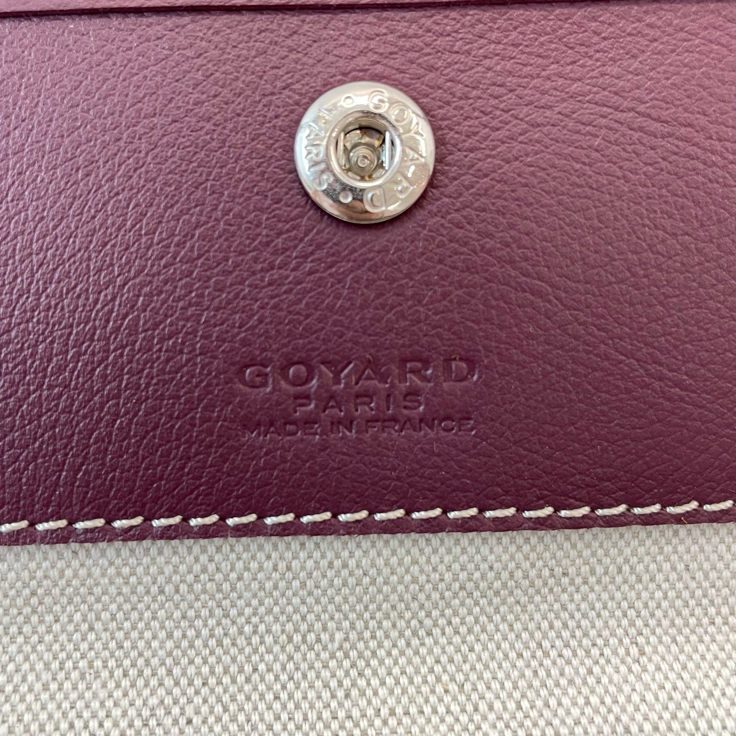 Goyard - Hobo - Synthetic - Burgundy - (medium)