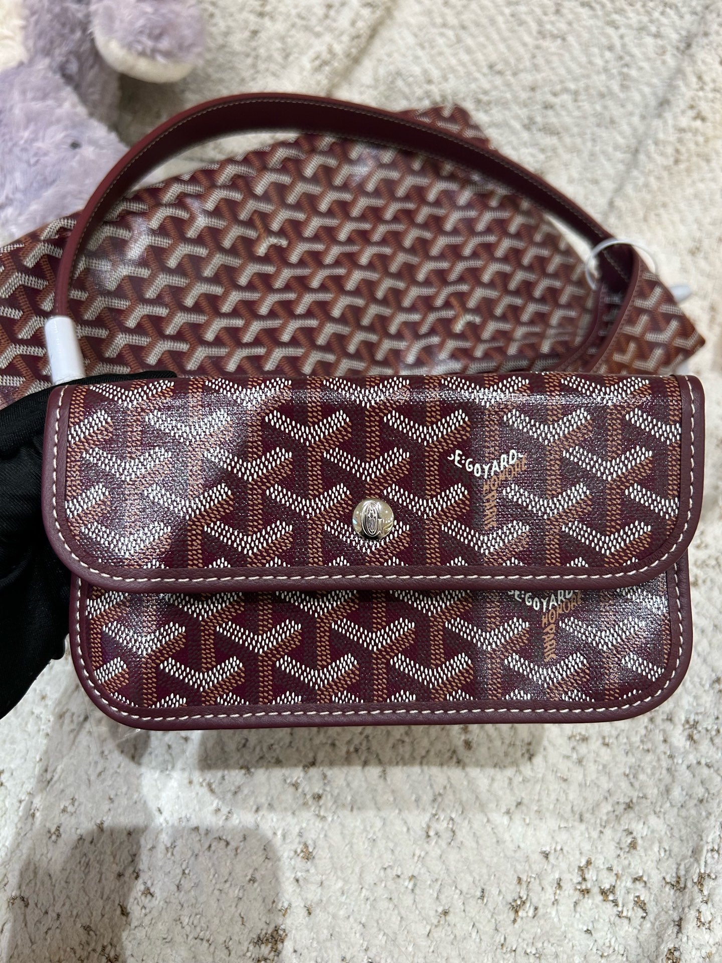 Goyard - Hobo - Synthetic - Burgundy - (medium)