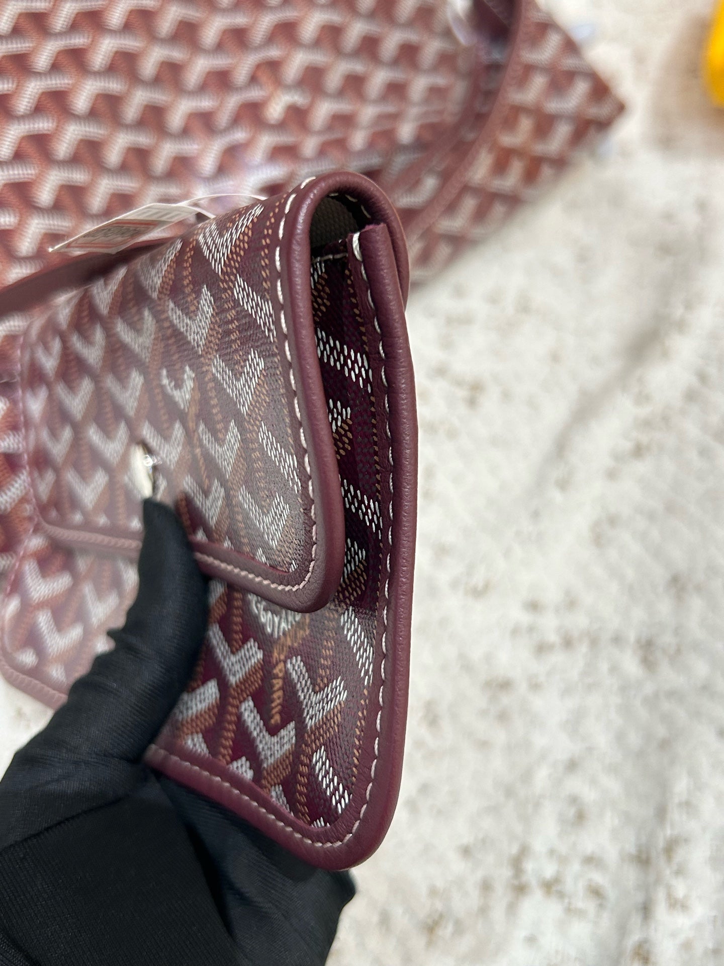 Goyard - Hobo - Synthetic - Burgundy - (medium)