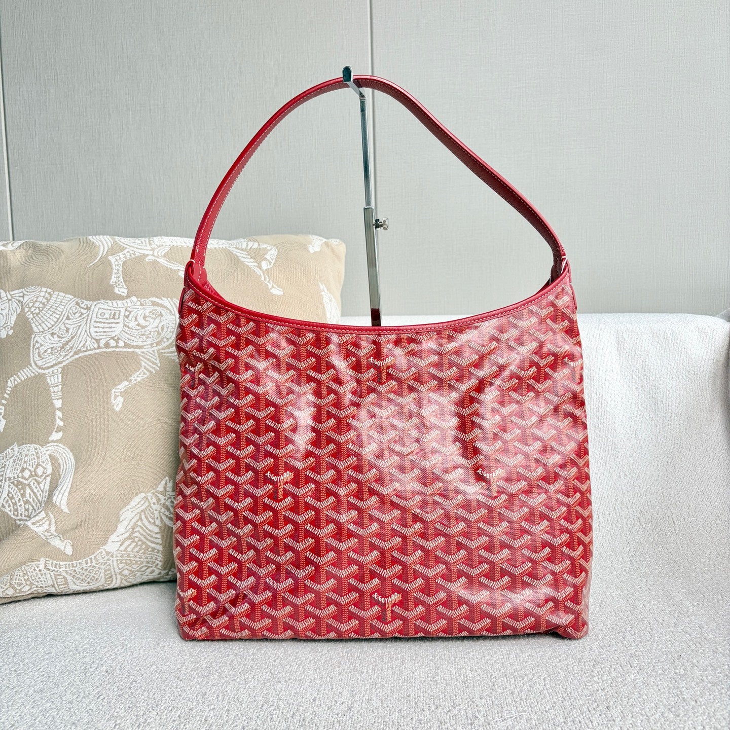 Goyard - Hobo - Synthetic - Red - (large)