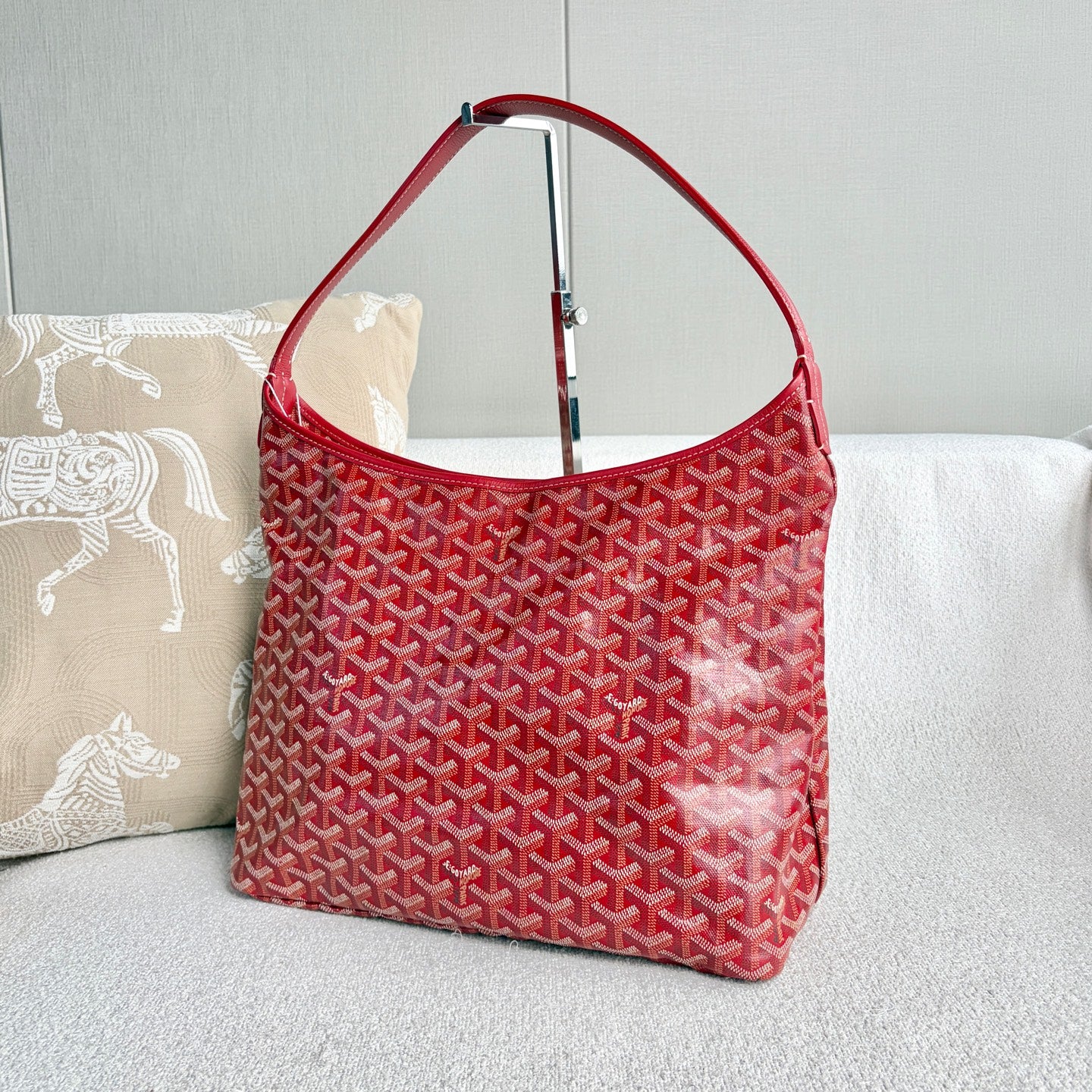 Goyard - Hobo - Synthetic - Red - (large)