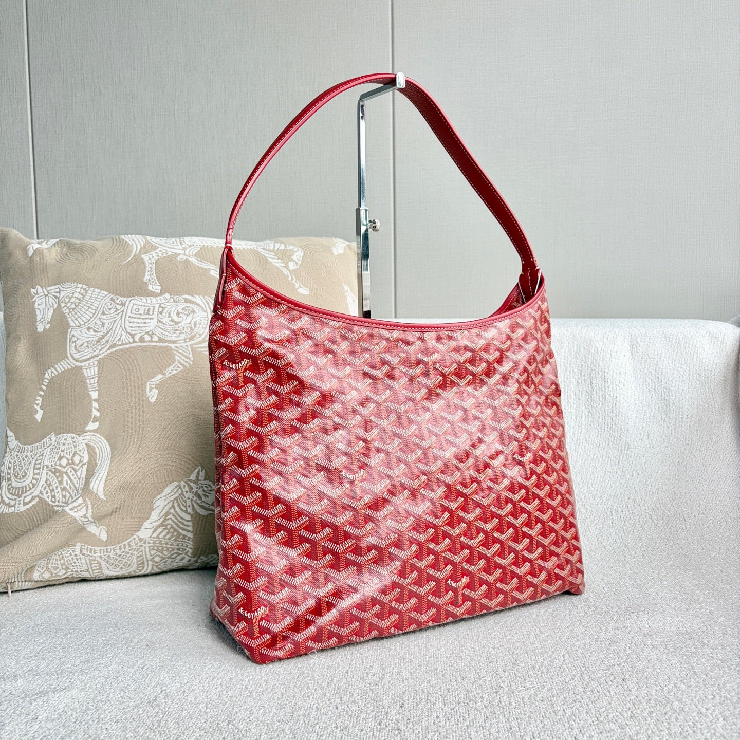 Goyard - Hobo - Synthetic - Red - (large)