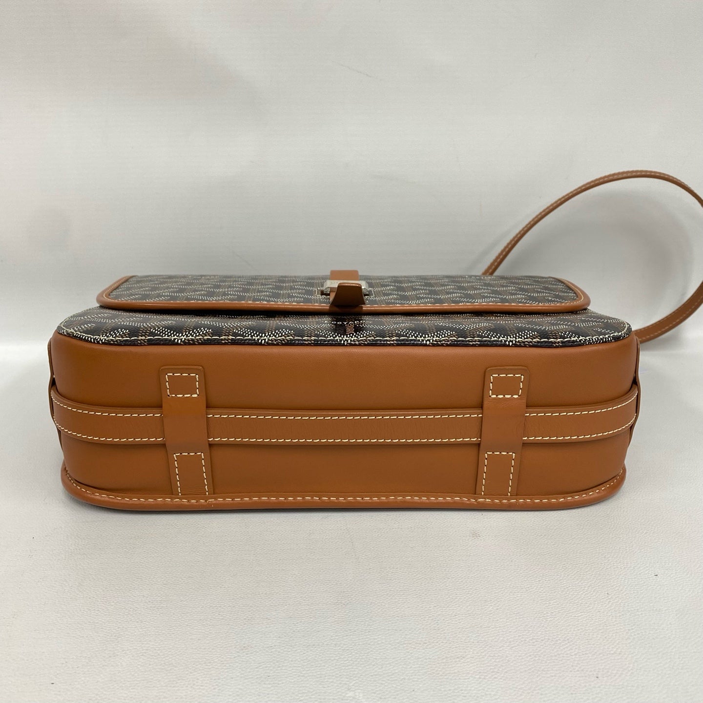 Goyard - Messenger Bag - Goyardine canvas with leather trim - Brown - (Medium)
