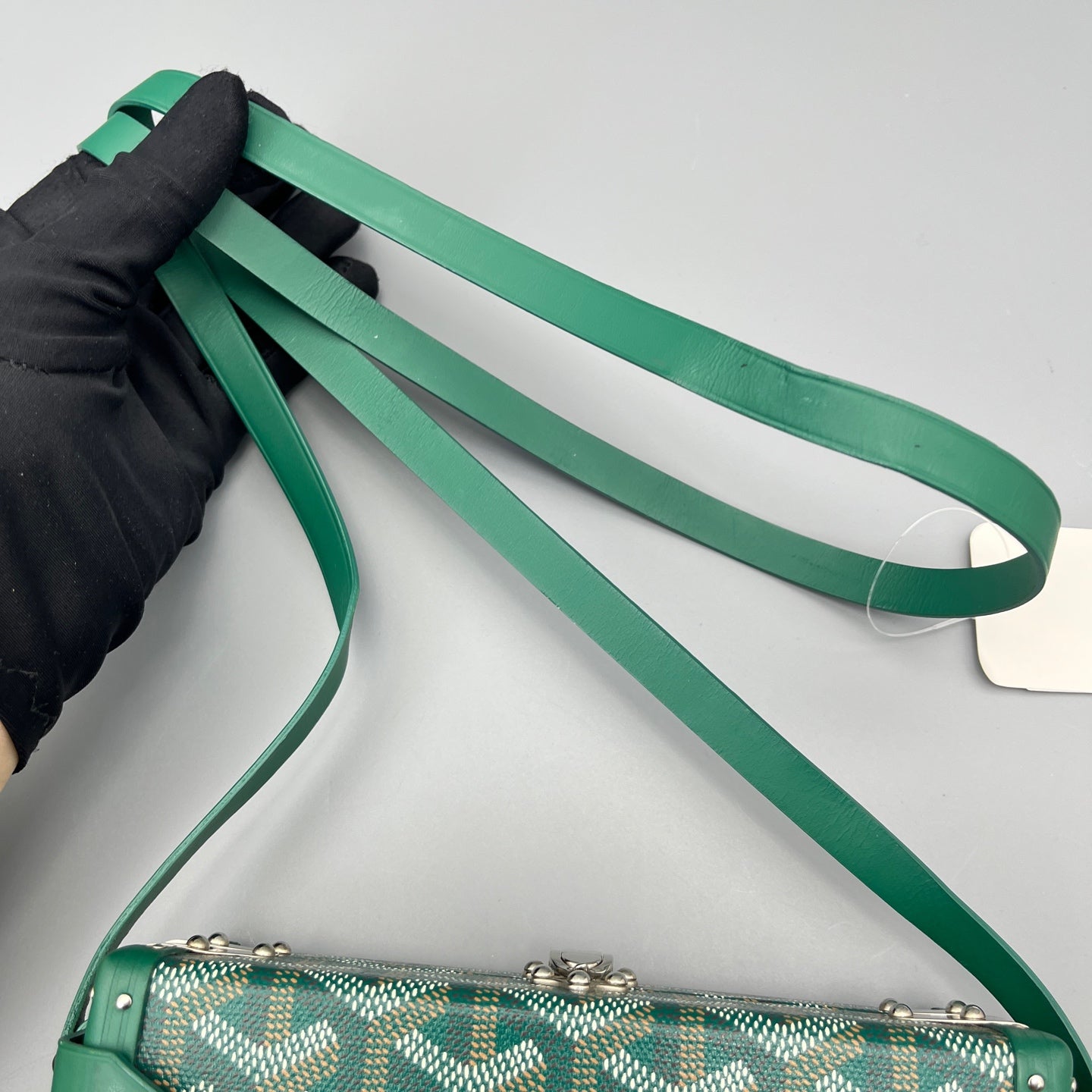 Goyard - Mini Trunk Bag - Goyardine coated canvas with leather trim - Green - (mini)