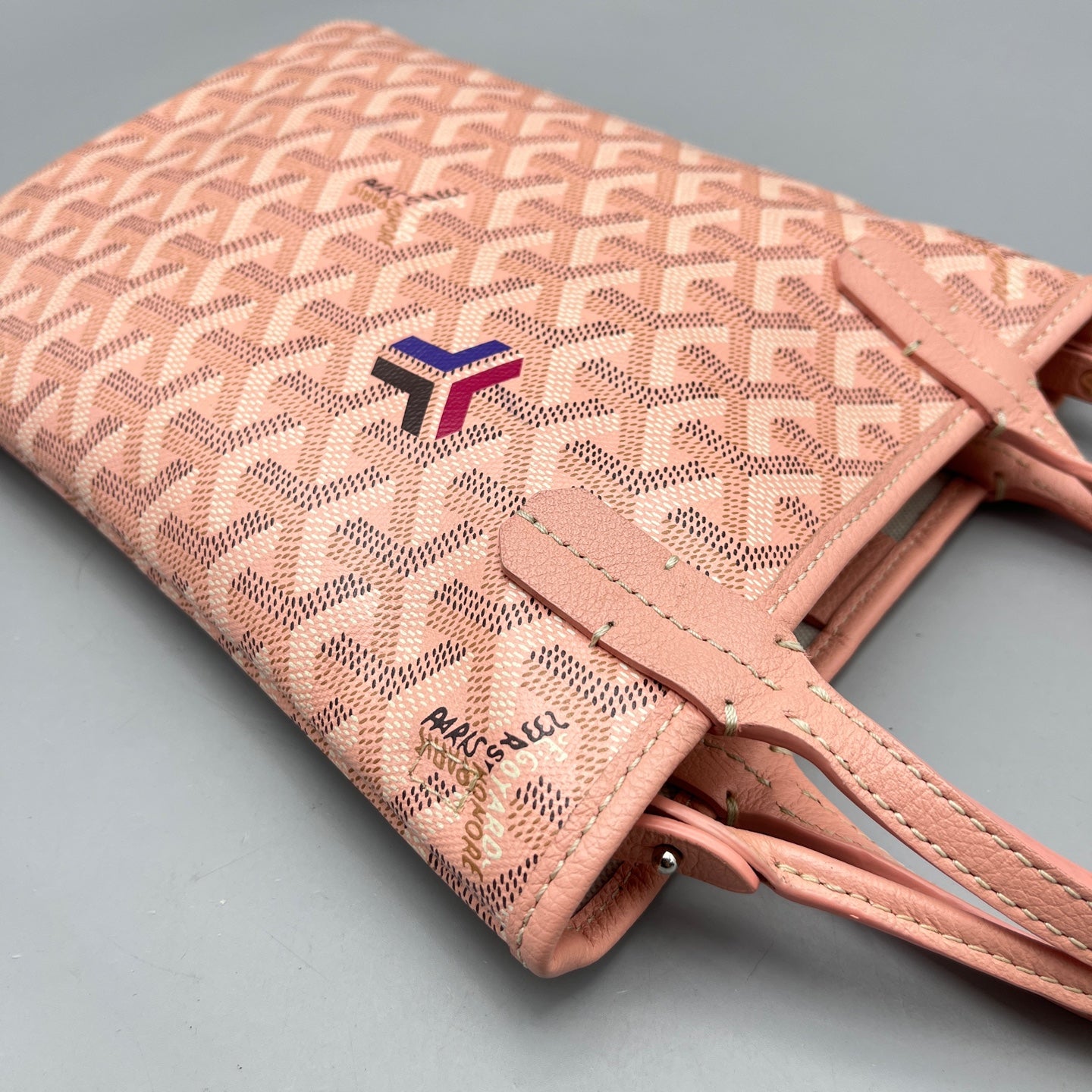 Goyard - Petit Flot - Goyardine coated canvas with leather trim - Pink - (mini)