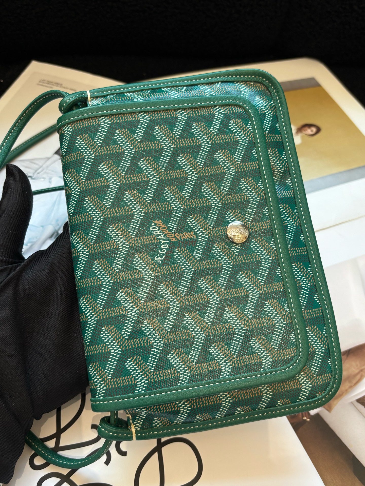Goyard - Plumet - Cloth - Green - (mini)