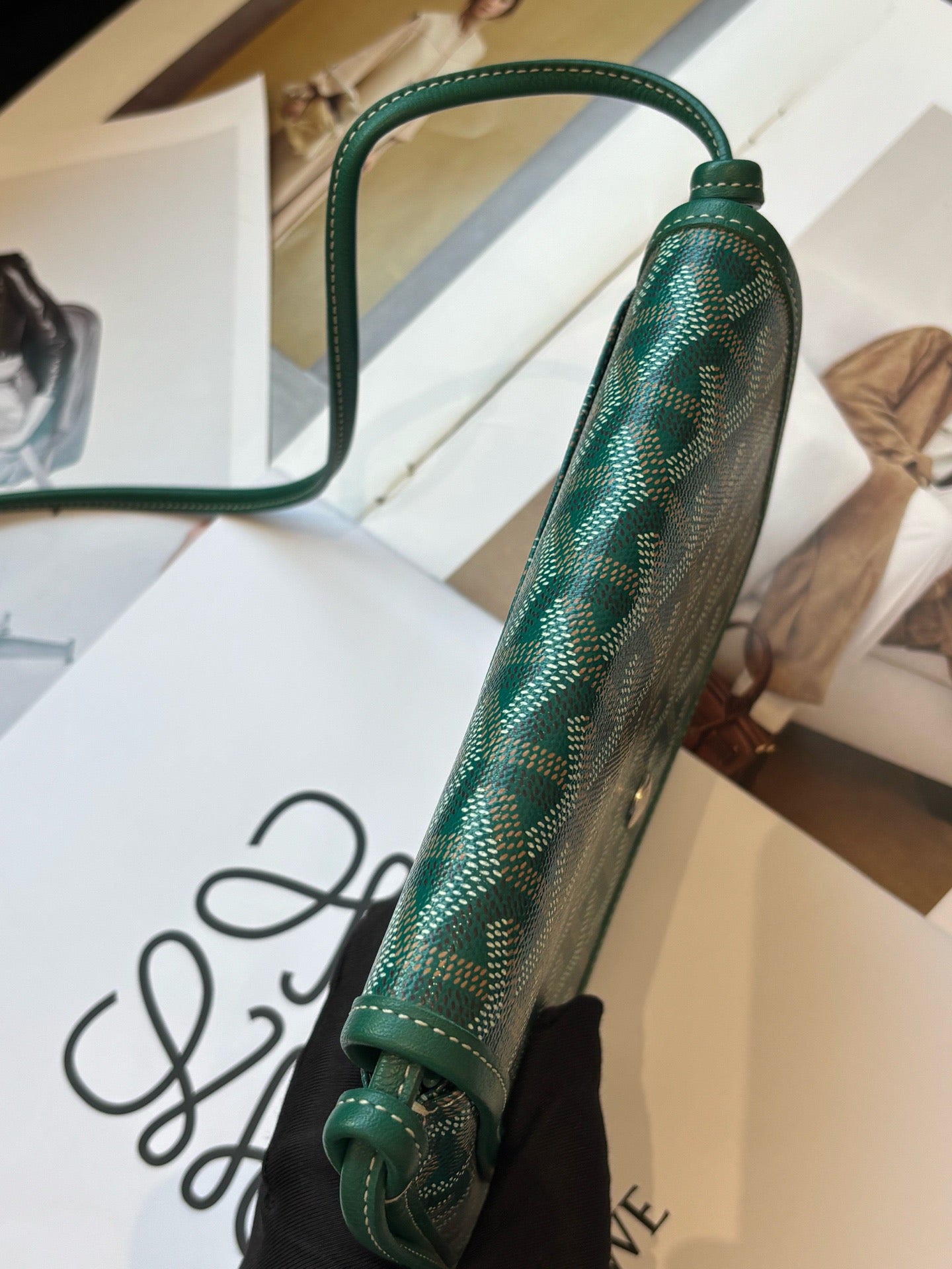 Goyard - Plumet - Cloth - Green - (mini)