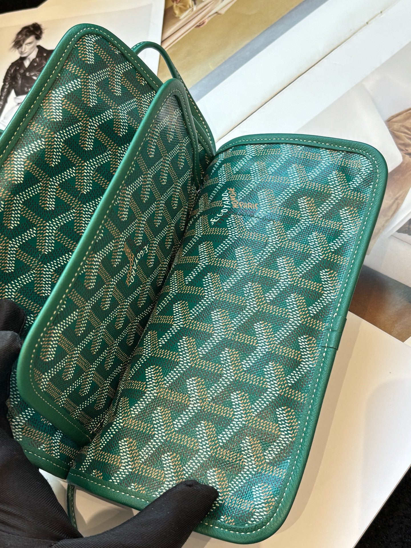 Goyard - Plumet - Cloth - Green - (mini)