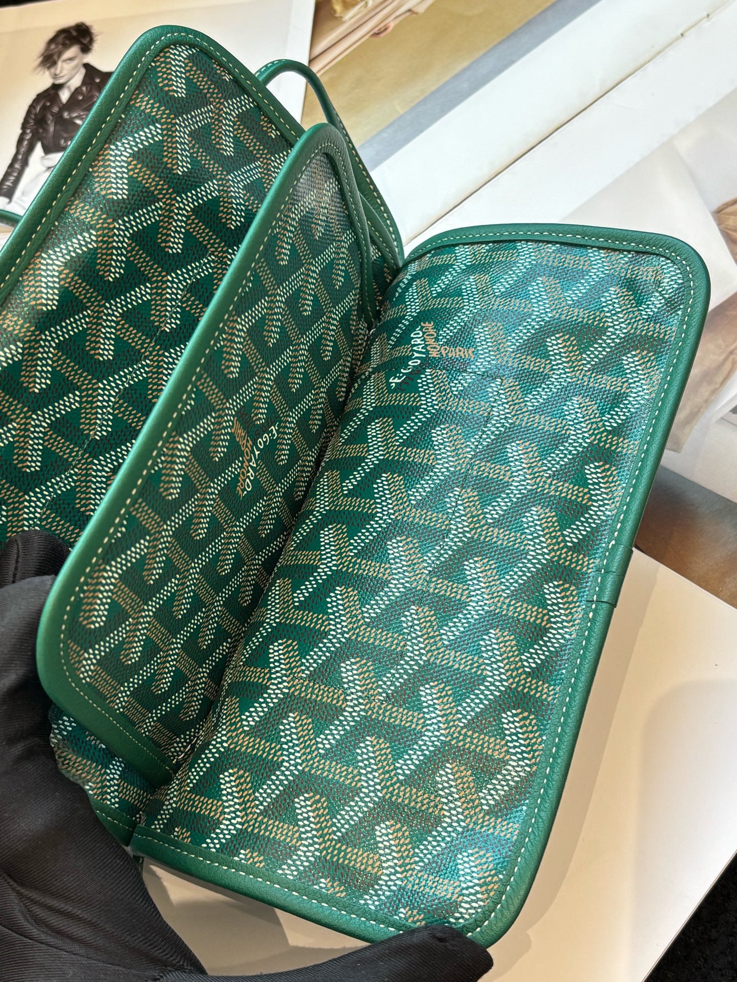 Goyard - Plumet - Cloth - Green - (mini)