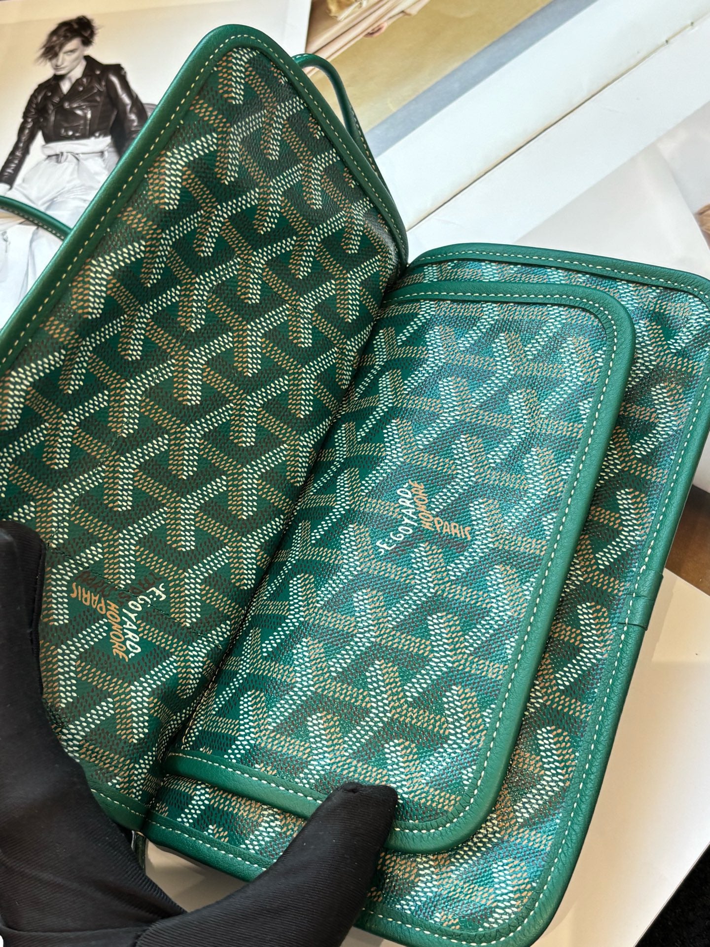 Goyard - Plumet - Cloth - Green - (mini)