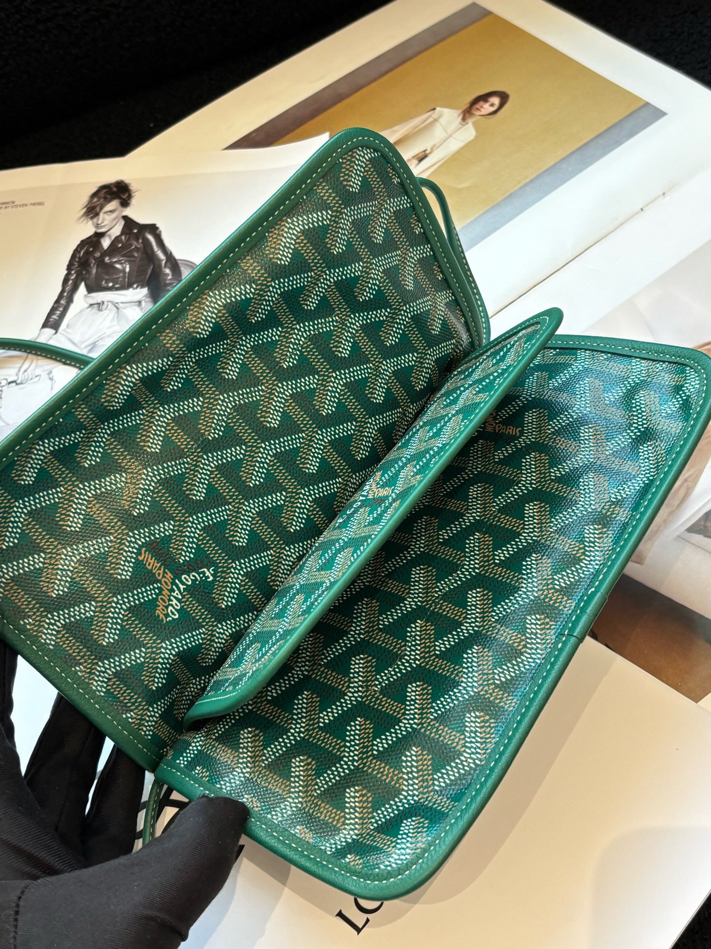 Goyard - Plumet - Cloth - Green - (mini)