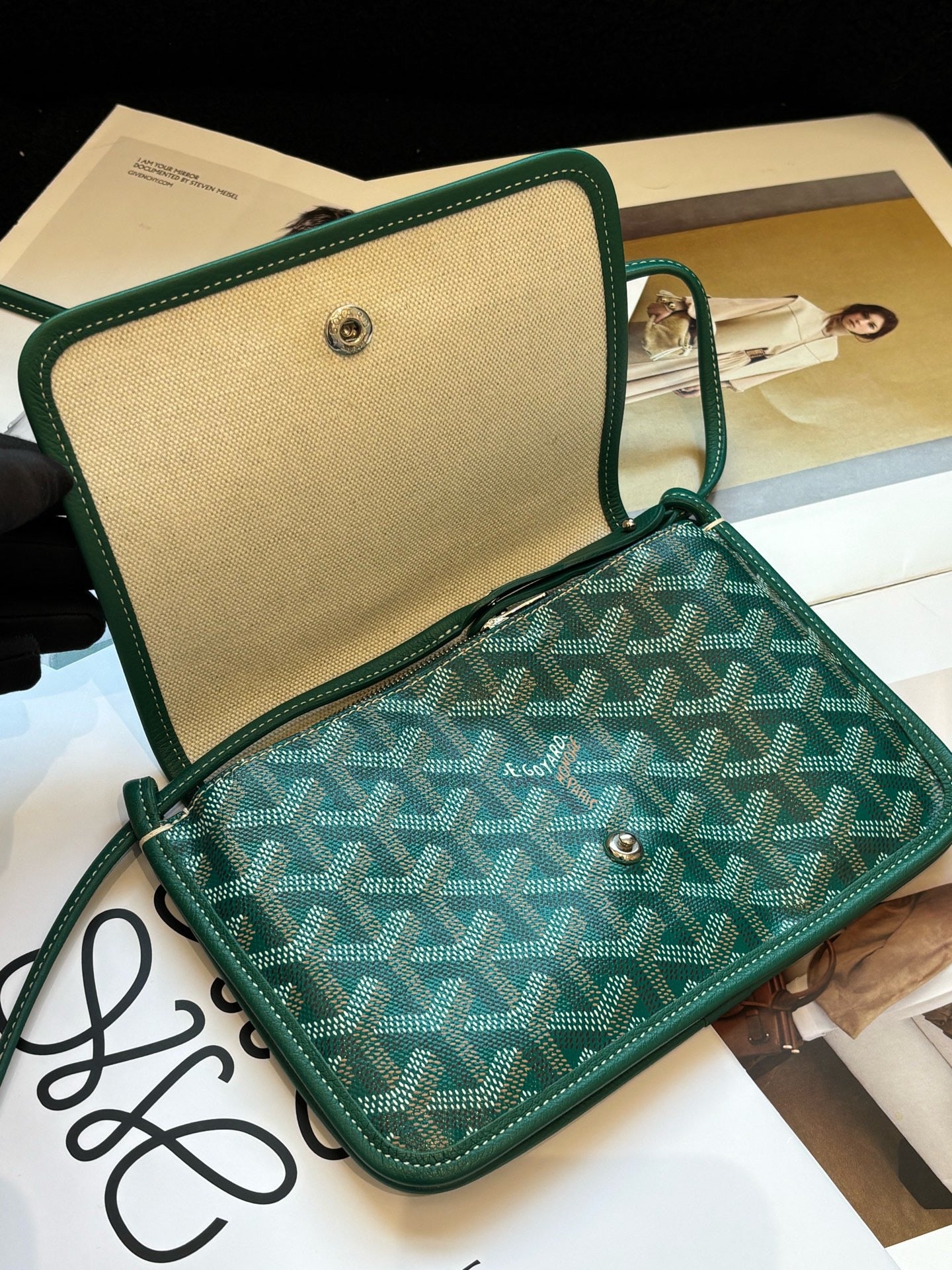 Goyard - Plumet - Cloth - Green - (mini)