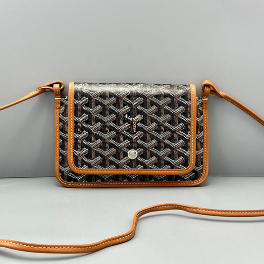 Goyard - Plumet - Leather - Brown - (mini)