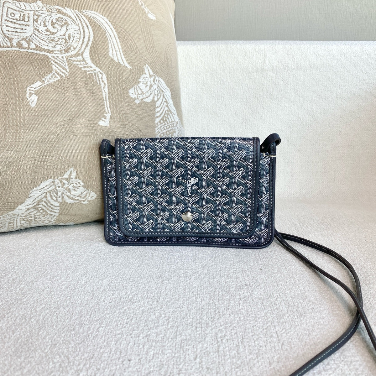 Goyard - Plumet - Leather - Grey - (mini)