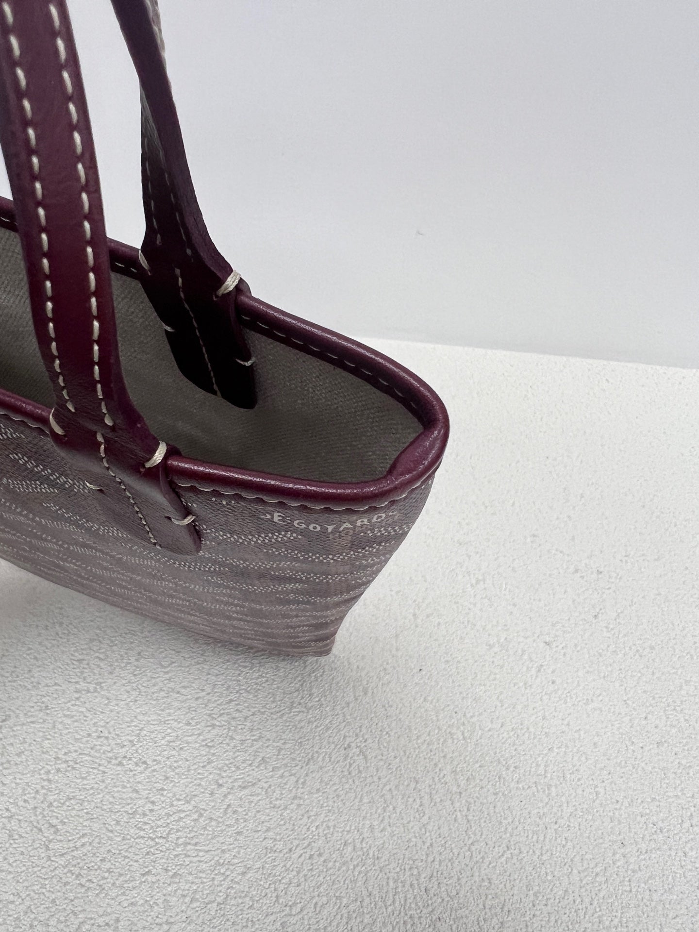 Goyard - Poitiers - Cloth - Burgundy - (mini)