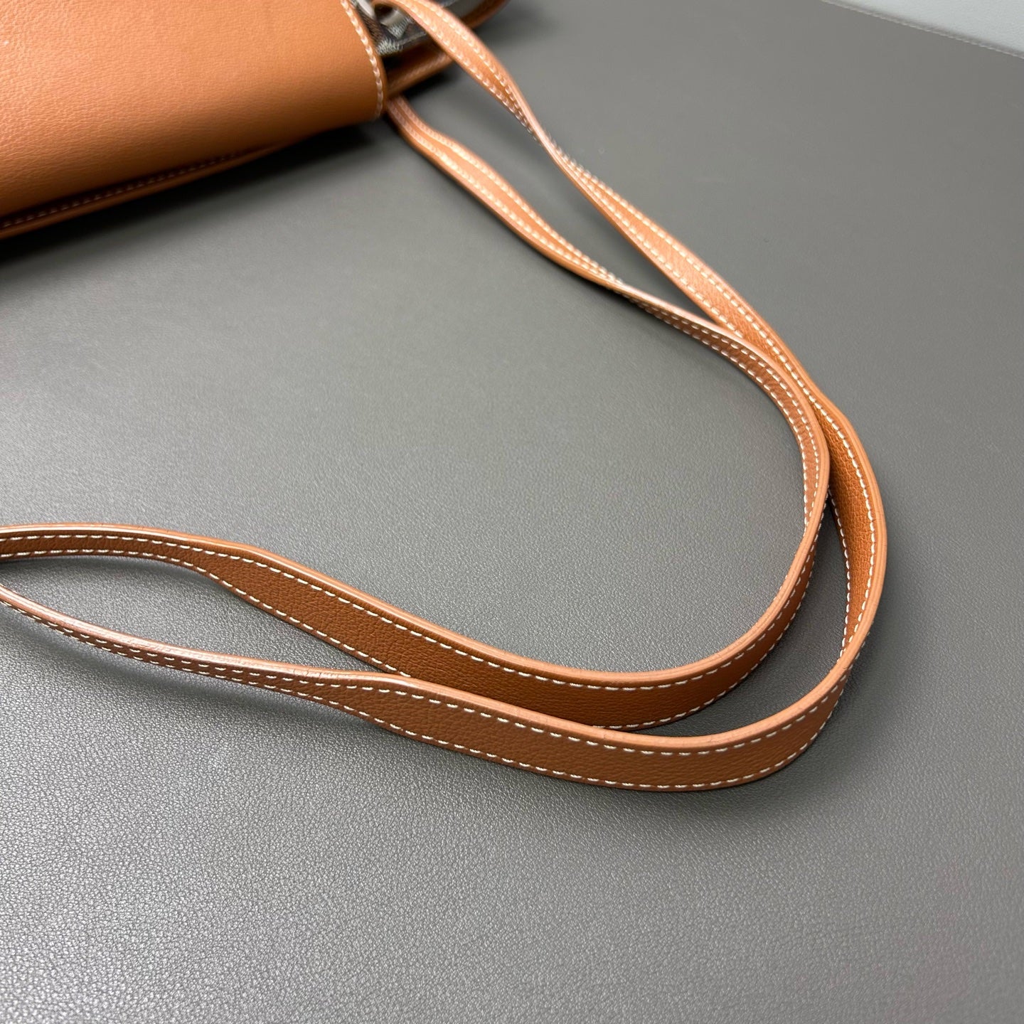 Goyard - Rouette - Goyardine canvas with leather trim - Brown - (large)